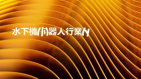 水下機(jī)器人行業(yè)標(biāo)準(zhǔn)：突破技術(shù)邊界，開啟未來之門！